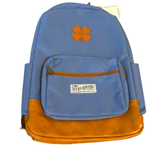 Lucky Brand Bags Lucky Brand Backpack Good Luck Clover Logo 2 In X